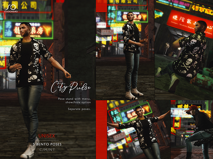 :studiOneiro: City Pulse BENTO set /poses/