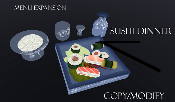 Sushi For Menu System *CHB*