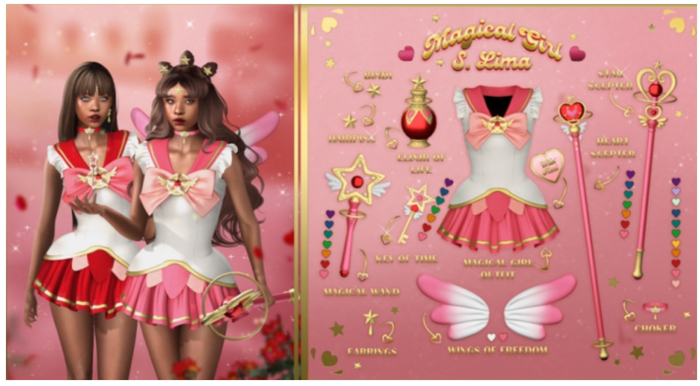 S. Lima - Magical Girl Gacha / Key of time (Aqua)