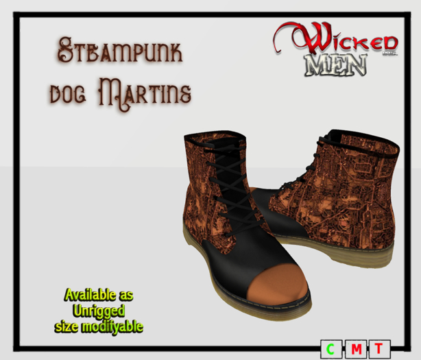 Steampunk Doc Martins