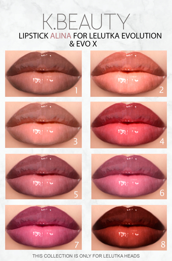 K.BEAUTY - ALINA LIPS - LELUTKA EVO & EVO X