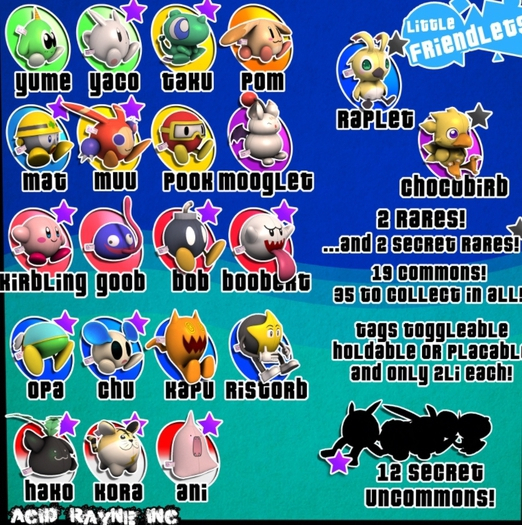 <AR> Little Friendlets Gacha - 20. Tall Yaco - UNCOMMON