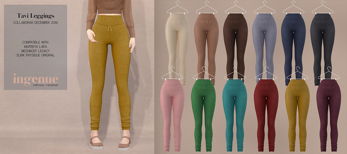 Ingenue :: Tavi Leggings :: Fatpack