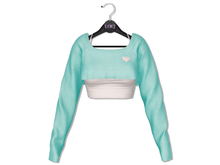 Loki - Nancy Crop Sweater & Top - Mint