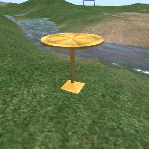 Bar table round