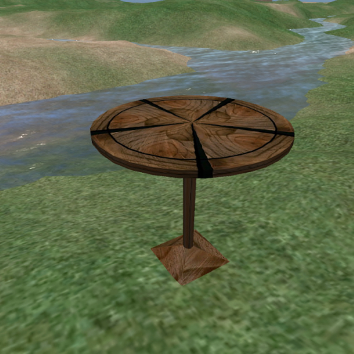 Bar table round