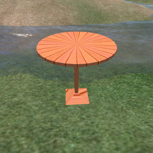 Bar table round