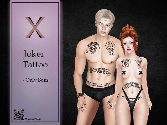 -VX- Joker Tattoo