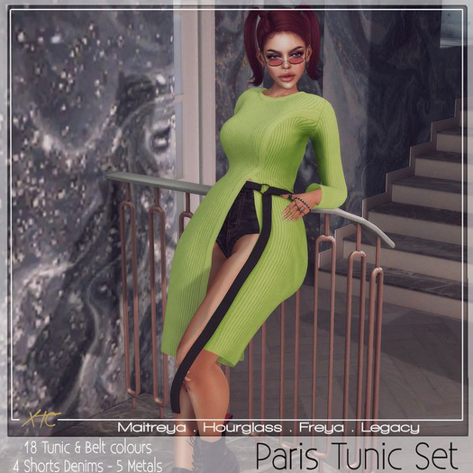 -XTC- Paris Tunic & Shorts 
