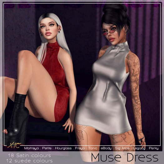 -XTC- Muse Dress -\\ FATPACK //- 