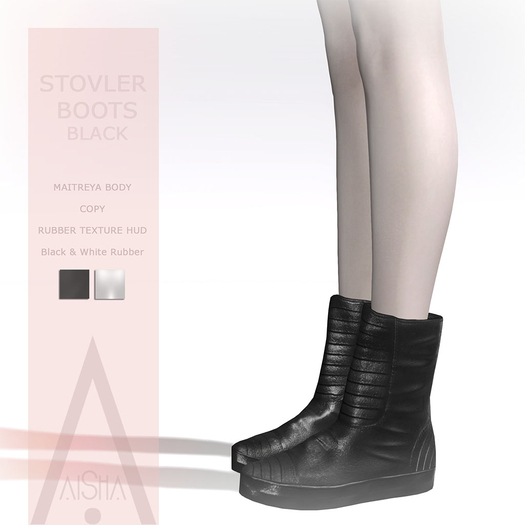 .AiShA. Stovler Boots Black 