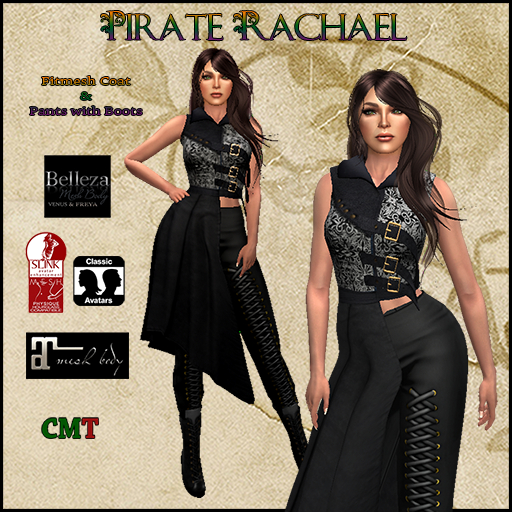 GW Pirate Rachael Midnight Black
