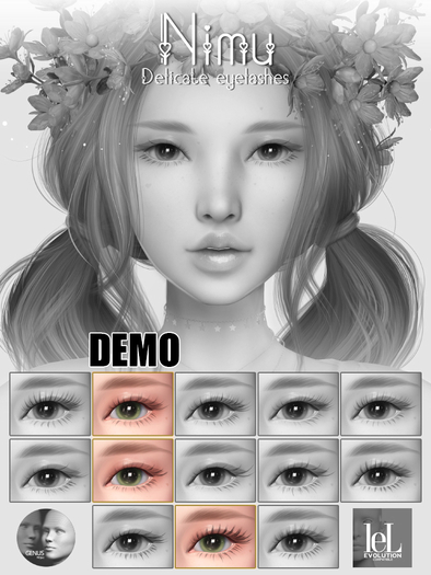NIMU - Delicate eyelashes (DEMO)
