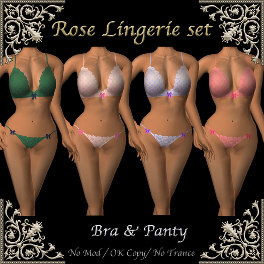 *Miroku*Rose Lingerie set(BOX)