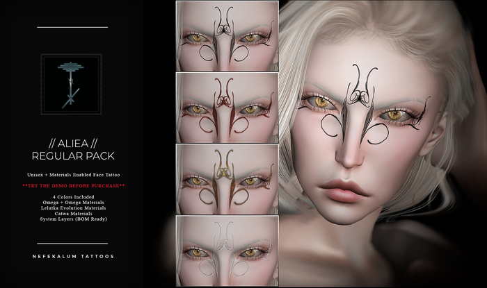 Nefekalum Tattoos - Aliea - Regular // Add