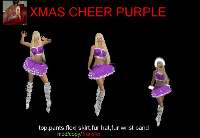 XMAS CHEER Purple
