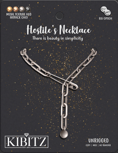 Kibitz - Hostile's chain - fatpack