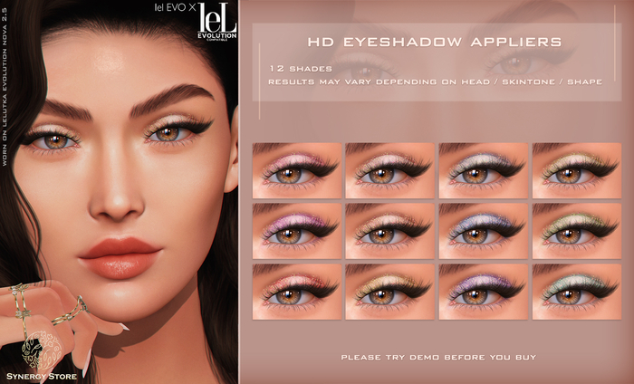 [SYN] Synergy HD Eyeshadow Dubai LELUTKA EVO/EVO X