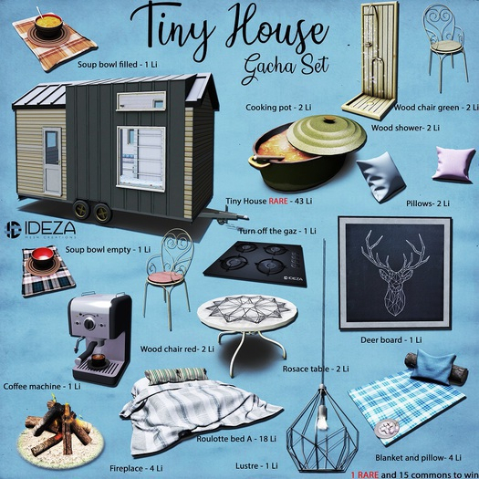 IDEZA - Roulotte Bed (A)