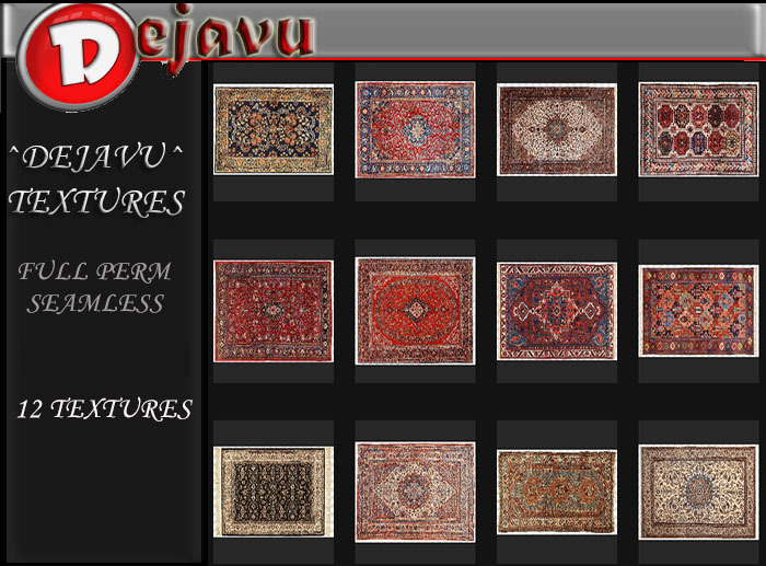 ^Dejavu^ Full Perm Persian Rug Texture 05