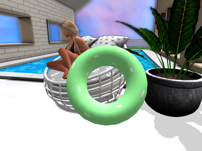 *.*:*FD*.*.*Tube Floatie - green