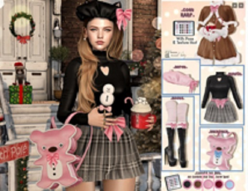 LUAS KAWAII WINTER PINK + rare