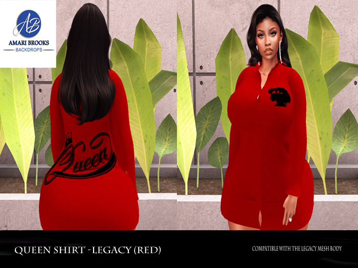 Queen Shirt - Legacy (Red)
