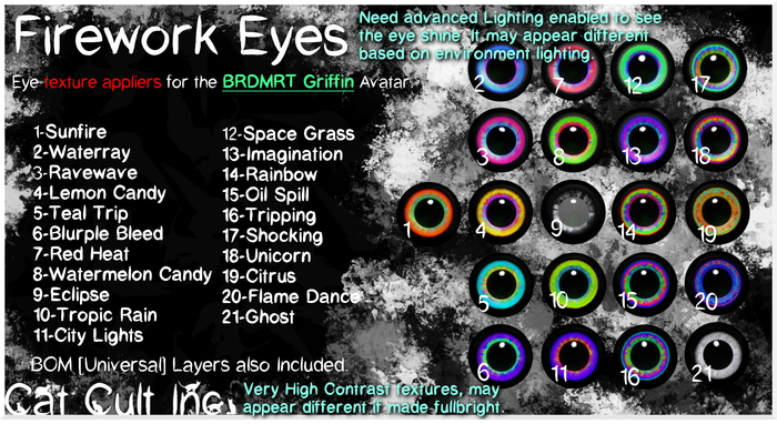 Griffin Firework Eyes