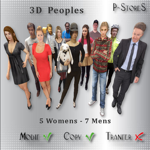 3D PEOPLES copy-modif (wear me)