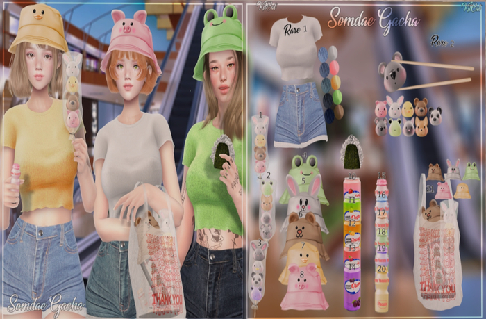 KitCat - Somdae Gacha Drink Pear Common 11