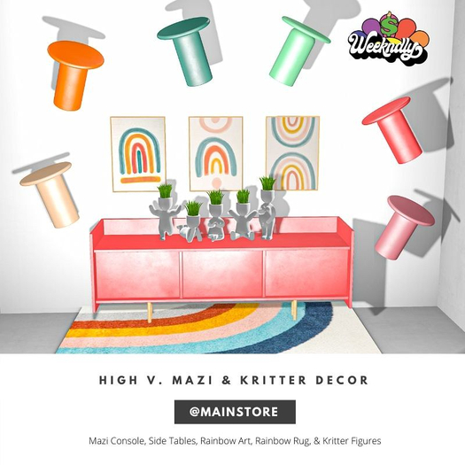 [high v.]mazi & kritter decor