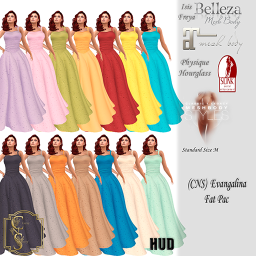 (CNS) Evangalina Gown Fat Pac