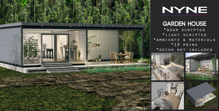 [NYNE] Mesh Garden House