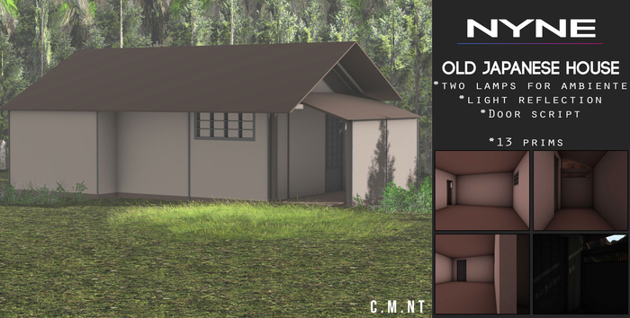 [NYNE] Old Japanese House - Mesh - modify