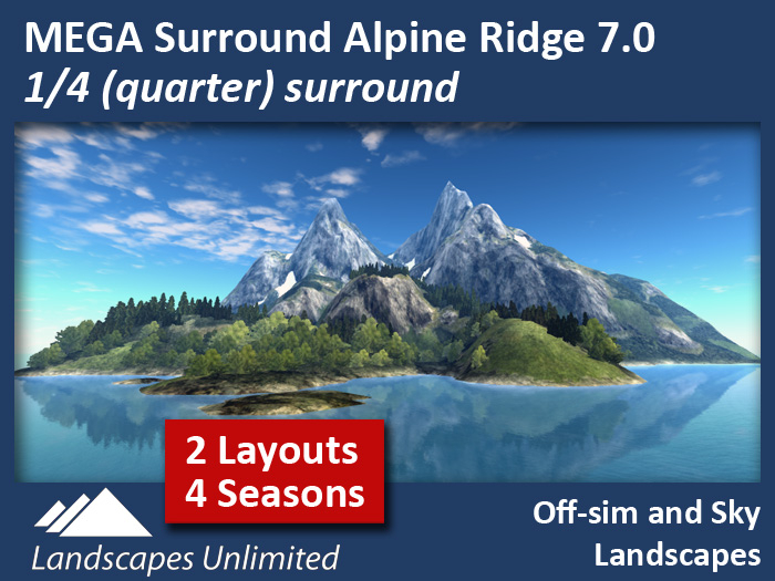 Alpine Ridge 1/4 Mega Surround 7.0