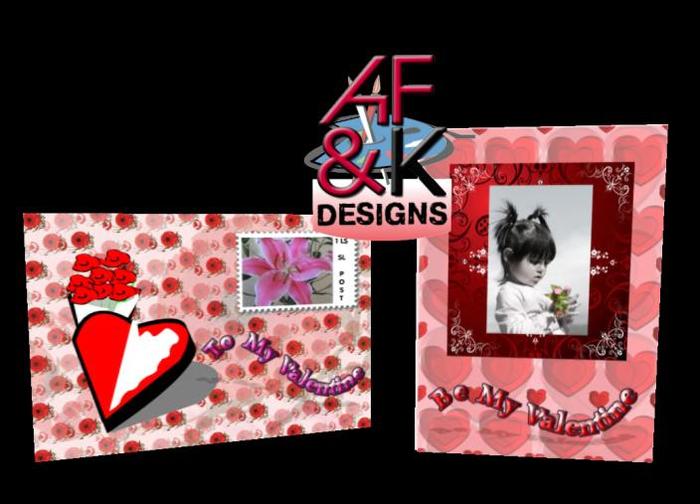 AF&K Designs - Valentine (5) Greeting Card