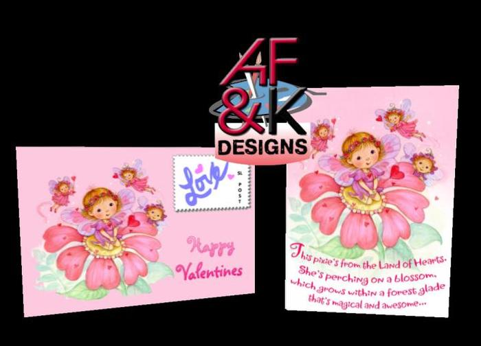 AF&K Designs - Valentine (8) Greeting Card
