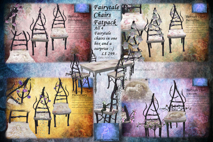 Grey's Fairytale Chairs Fatpack 