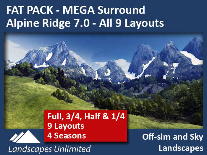 FAT PACK All Alpine Ridge Mega Surrounds 7.0
