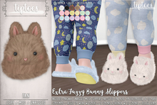 . tiptoes - Extra Fuzzy Bunny Slippers - Tan