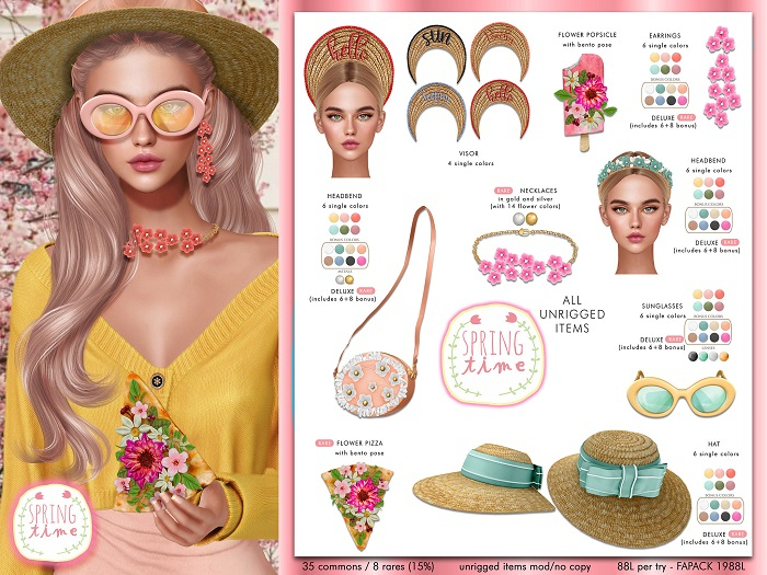 LaGyo_Springtime Sunglasses - Yellow (REZ ME)