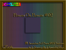 Flower On Flower #02 Seamless Texture Set