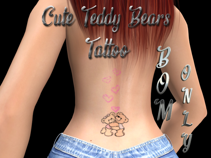 Cuddling Bears Tattoo