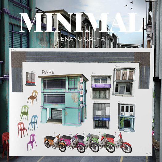 MINIMAL - Penang Chair Pink -14-
