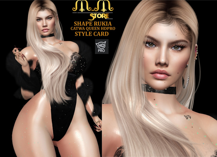 M.M STORE SHAPE RUKIA CATWA QUEEN HDPRO LEGACY/M/B/KUPRA