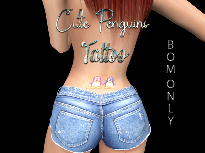 Cute Penguins Tattoo