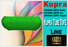 [R39] Kupra Tube Top2 LIME