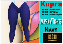 [R39] Kupra V Tights NAVY