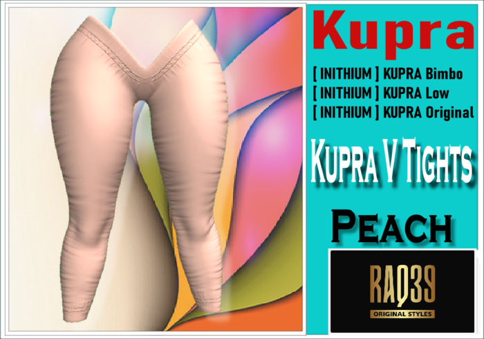 [R39] Kupra V Tights PEACH