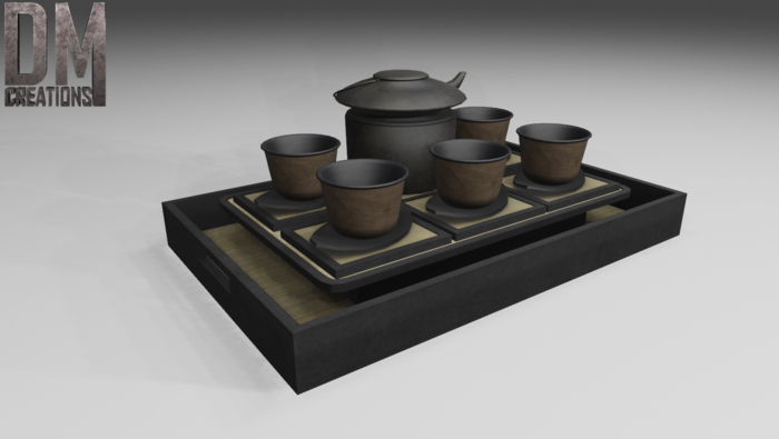 Set Tea Jap Full Perm Mesh